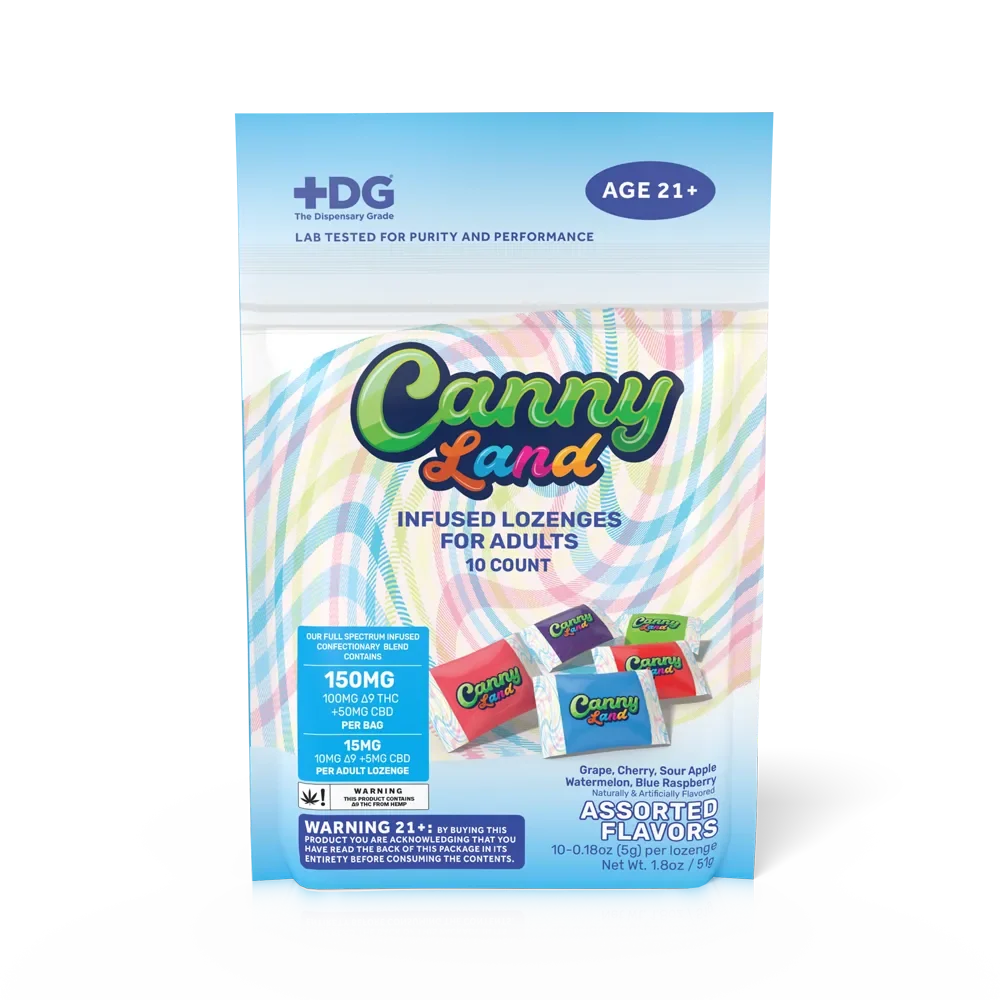 Lifted Canna Land assorted hard candy pouch
