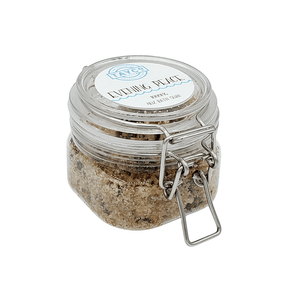 Tayco Farms Evening Peace herb jar showing contents