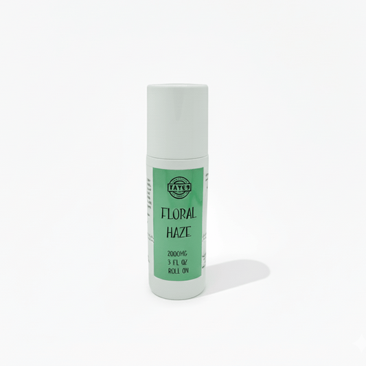 Tayco Farms Floral Haze 2000mg topical roll-on bottle