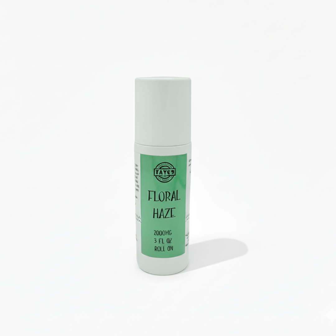 Tayco Farms Floral Haze topical roll-on bottle