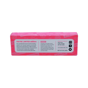 Tayco Farms RSO oil syringe carton, back label