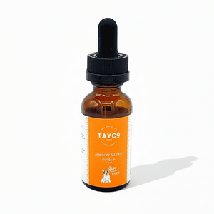 Tayco Farms Spencer's Elixir CBD pet tincture 750mg bottle
